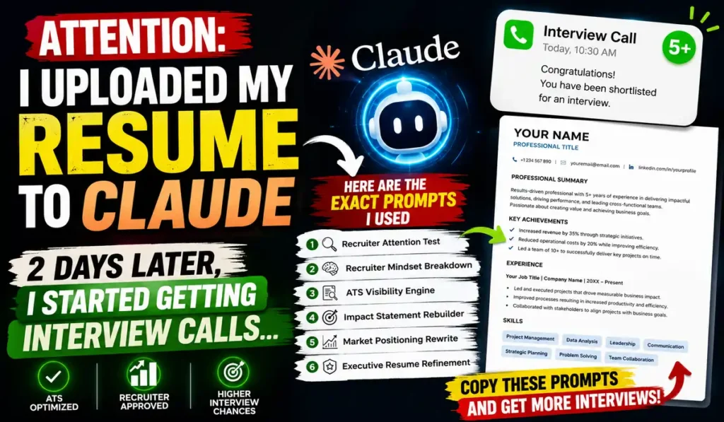 Resume Prompts for Claude