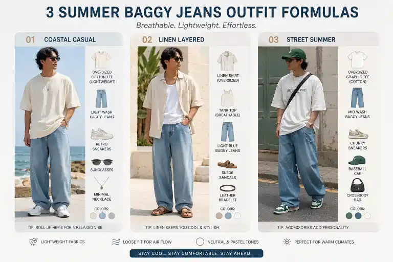 Baggy Jeans Outfit AI Prompt