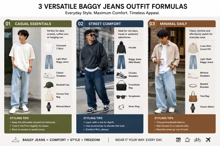 Baggy Jeans Outfit AI Prompt