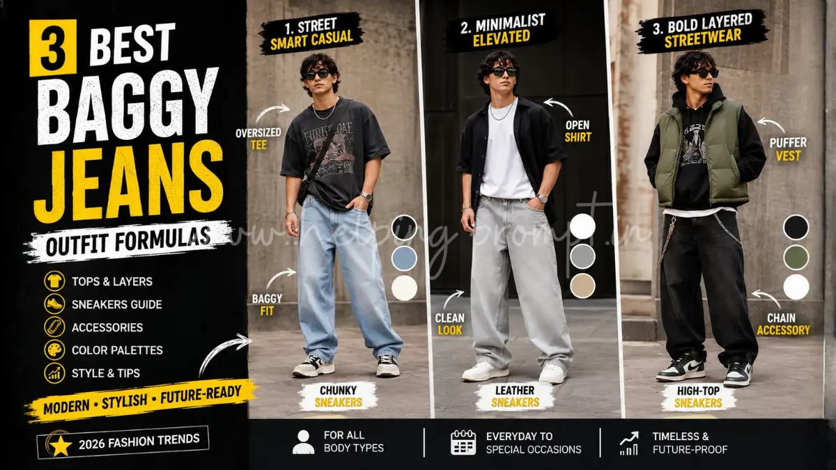 Baggy Jeans Outfit AI Prompt