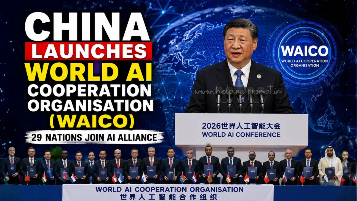 China Launches World AI Cooperation Organisation (WAICO)