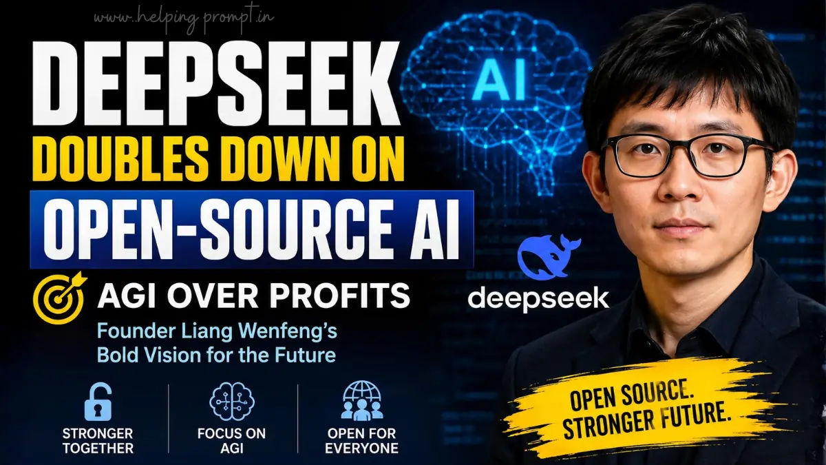 DeepSeek Open-Source AI Strategy Focuses on AGI Over Profits