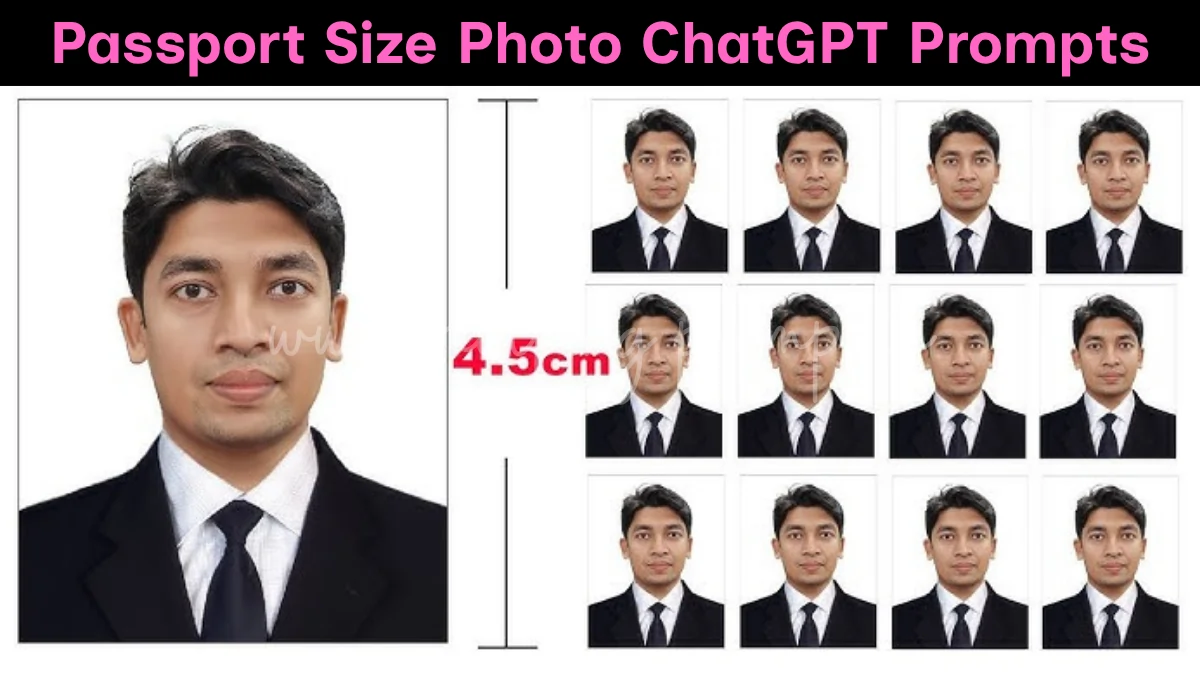 Top 5 Stylish Passport Size Photo ChatGPT Prompts for Girls