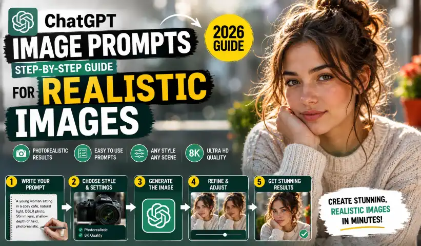 Step-by-step guide using ChatGPT Image Prompts for realistic images