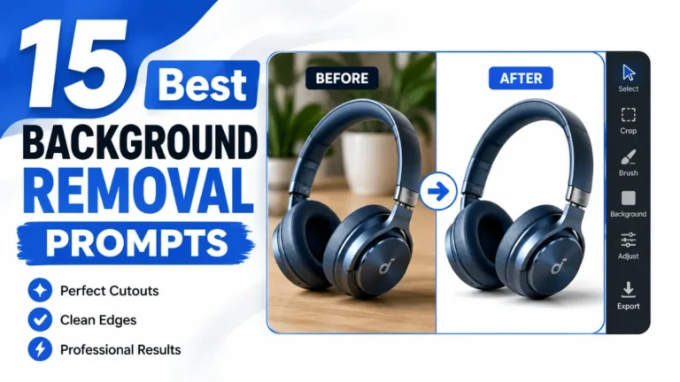 Nano Banana 2 background removal prompts for creating clean AI cutouts of products and portraits