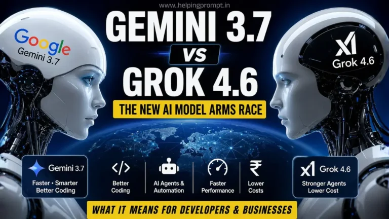 Gemini 3.7 and Grok 4.6 A New AI Model Arms Race