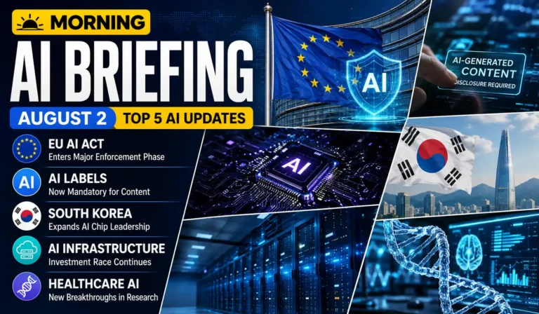 Morning AI Briefing August 2