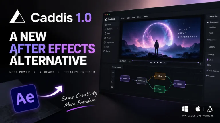 Caddis After Effects Alternative What Caddis 1.0 Brings